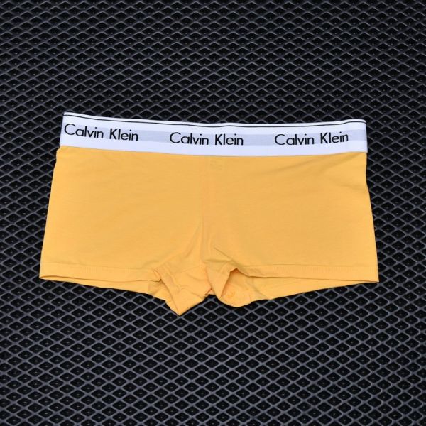 Women's panties Calvin Klein Yellow art 1079