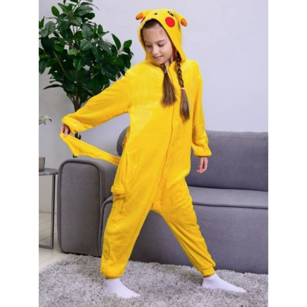 Pajamas Kigurumi children's Pikachu art 1107