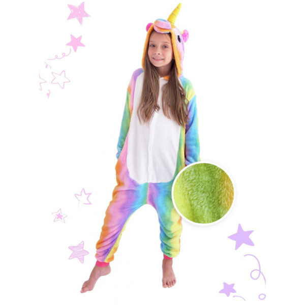 Pajamas Kigurumi children's Unicorn art 1180