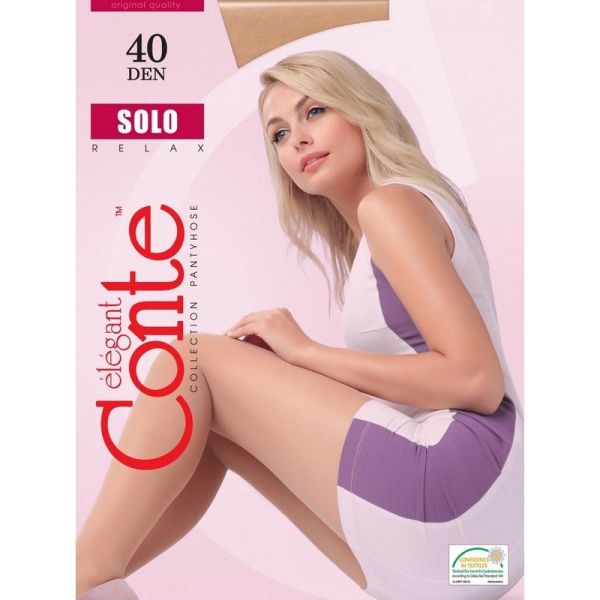 Tights Conte Solo 40 den Natural (beige) art 8s-38sp-1