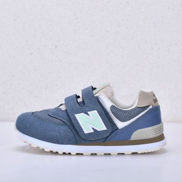 Children's sneakers New Balance 574 color blue art 1257