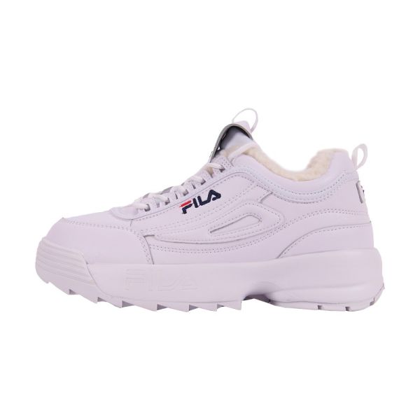 Fila Disruptor 2 White sneakers with fur art mb800-3