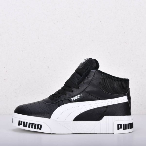 Winter sneakers for women with fur Puma art 3795